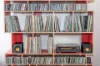 Mitchell Acoustics uStream Groove Turntable with Speakers_room view