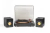 Mitchell Acoustics uStream Groove Turntable with Speakers_open angled 