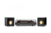 Mitchell Acoustics uStream Groove Turntable with Speakers_angled view 2