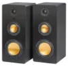 Mitchell Acoustics UStream Three Active stereo wireless Speakers - Black_angled view open