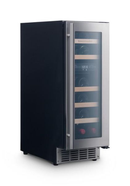 Rangemaster RWC3018SS/ 126160 30cm Wine Cooler in Stainless Steel_closed