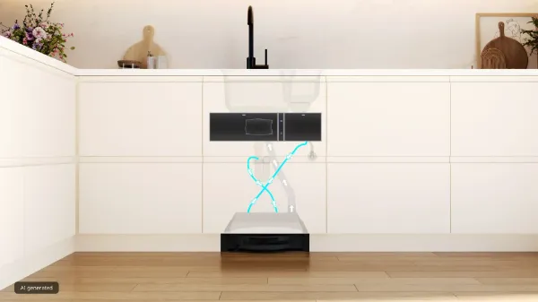 Bosch BCRI3BX1 Built-in Robot vacuum cleaner_clean
