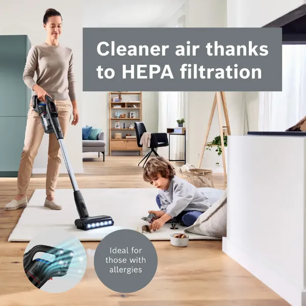 Bosch BCS932BGB Cordless vacuum cleaner Unlimited 9 Black_air