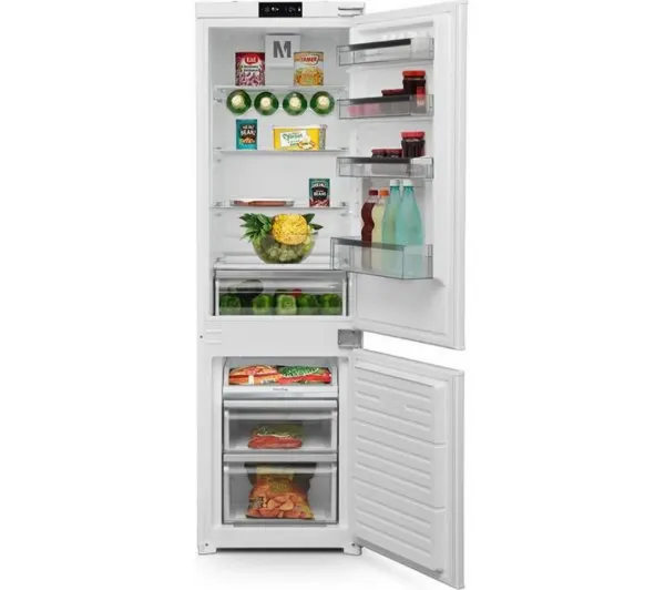 Montpellier MIFF730FF Integrated 70/30 Frost Free Fridge Freezer - Sliding Hinge_in use