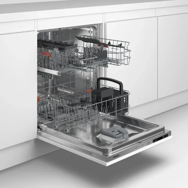 Blomberg LDV42420 Integrated Full Size Dishwasher with SuperGloss - Fixed Hinge - 14 Place Settings