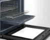 Blomberg ROEN8232WBP 72L Single Electric Oven - Black_open angled