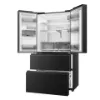 Haier HFR59F18CWMB French Door Style Fridge Freezer - Black