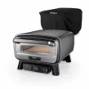 Ninja MO203UK Artisan Outdoor Pizza & Air Fry Oven with Cover - Grey_angled view