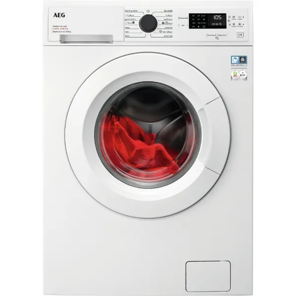 AEG LWX60846B Condenser 8 kg Washer Dryer_front