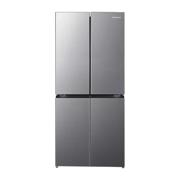 Fridgemaster MQ79395ES 79.4cm 65/35 Total No Frost American Fridge Freezer - Silver_main