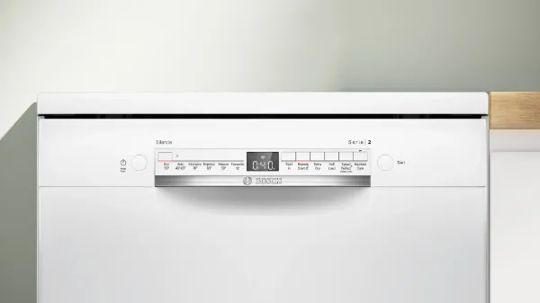 Bosch SMS2HVW06G Series 2 Freestanding Dishwasher in White