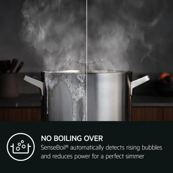 AEG SI84IB1BFB 7000 SenseBoil Induction Hob 80cm