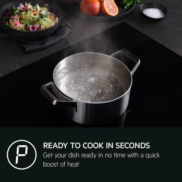 AEG SI84IB1BFB 7000 SenseBoil Induction Hob 80cm