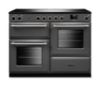 Rangemaster Aura AURO110EI/19365 (AURAO110EIPSLT/BN1) 110cm Induction Range Cooker - Slate with Brushed Nickel Trim