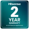 Hisense RB435N4BFE 59.5cm 60/40 Total No Frost Fridge Freezer - Black