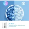 Midea MDRB424FGC01I 70/30 Total No Frost Fridge Freezer  - White