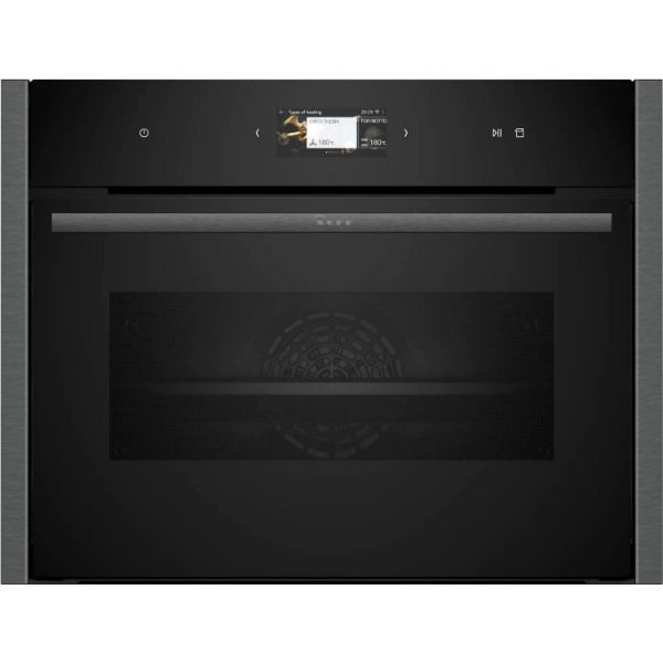 Picture of Neff C24FS31G0B N90 Built in Compact Oven with Steam Function - Ex Demo Model