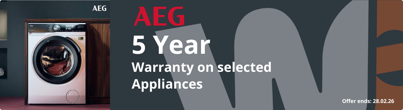 AEG 5 year warranty