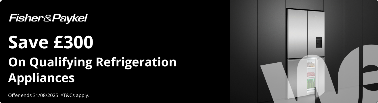 Fisher and Paykel Cashback on Refrigeration Promotion