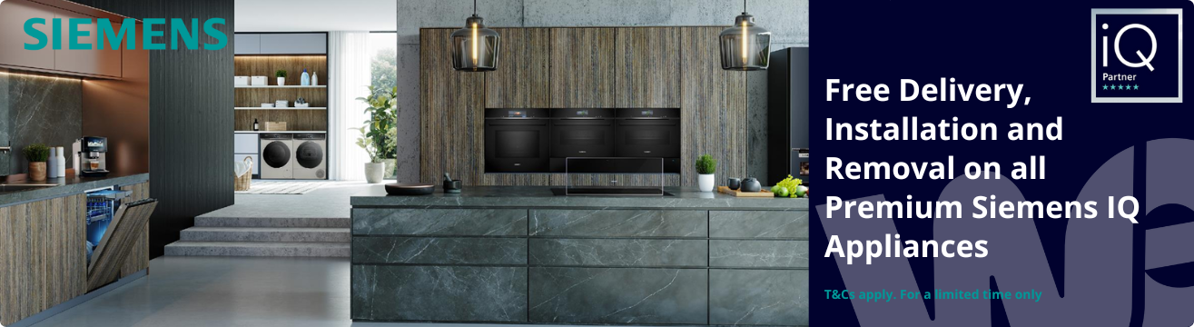 Siemens Free Delivery, Installation and Removal