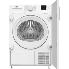 Beko DTIKP71131W 7kg Integrated Heat Pump Tumble Dryer