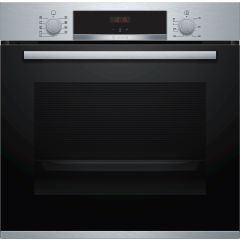 Bosch HBS534BS0B Built In Single Oven in Stainless Steel with 3D Hotair