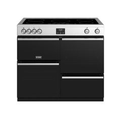 Stoves Precision Deluxe S1000Ei 100cm Induction Range Cooker in Stainless Steel